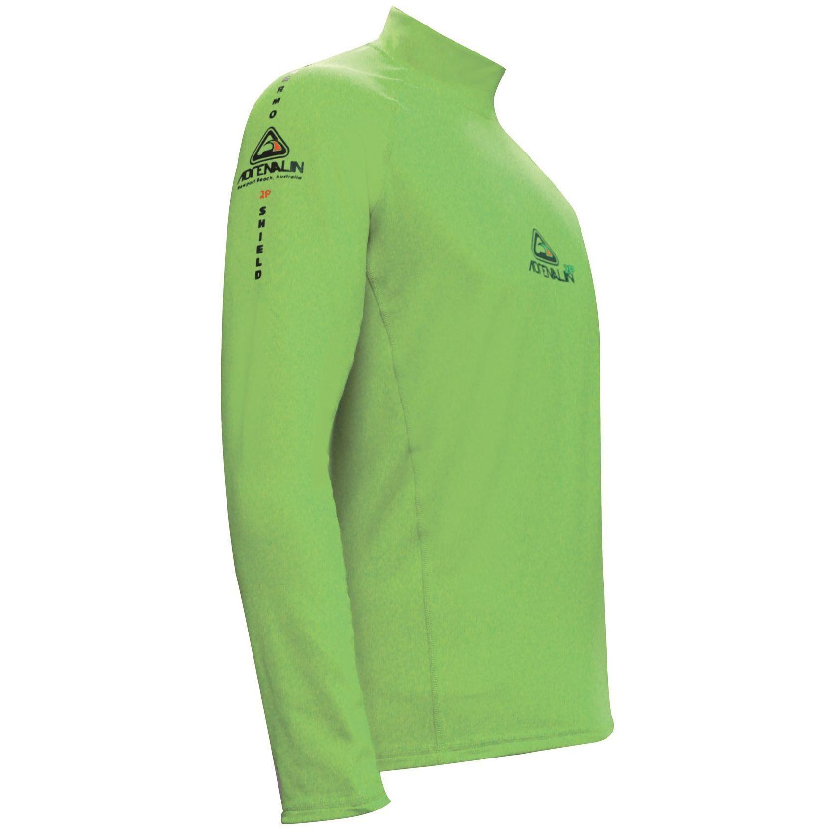 Adrenalin MULTI-ITEM 421617304 ~ 2P THERMAL RASHTOP L/SLEEVE LIME New zealand nz vaughan